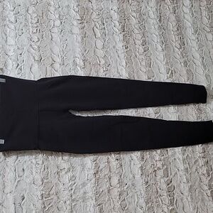 ASSETS by Spanx High Waist Shapewear Womens Black  Leggings Size M/L (Fits 8/10)